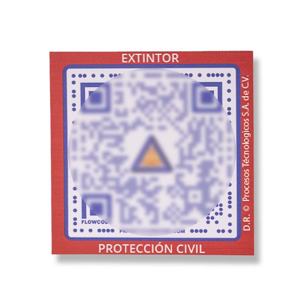 Código QR de Protección Civil “EXTINTOR” ©