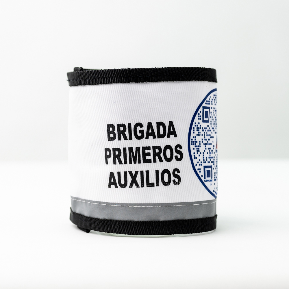 Brazalete interactivo de Protección Civil “PRIMEROS AUXILIOS” ©